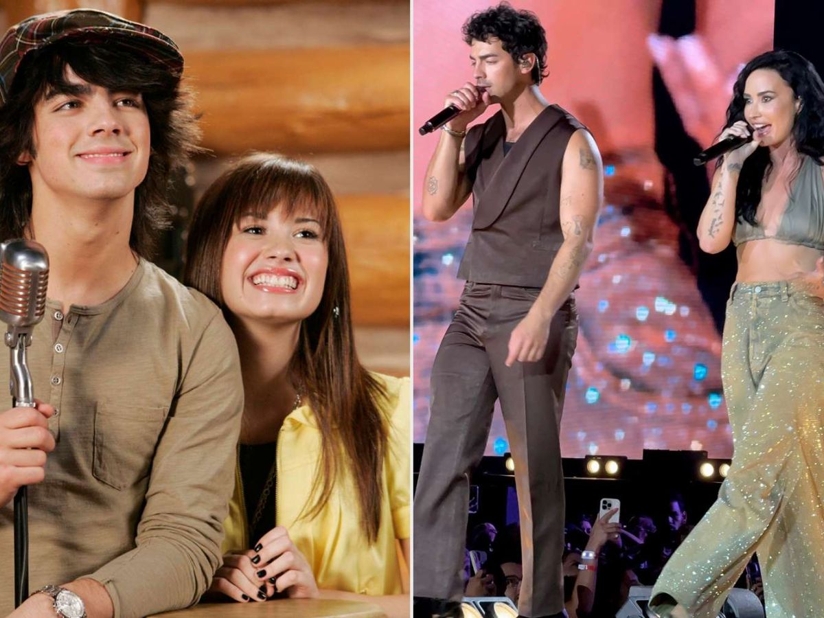 Demi Lovato, Joe Jonas Reunite for Camp Rock as Jonas Brothers Begin 20th Anniversary Tour