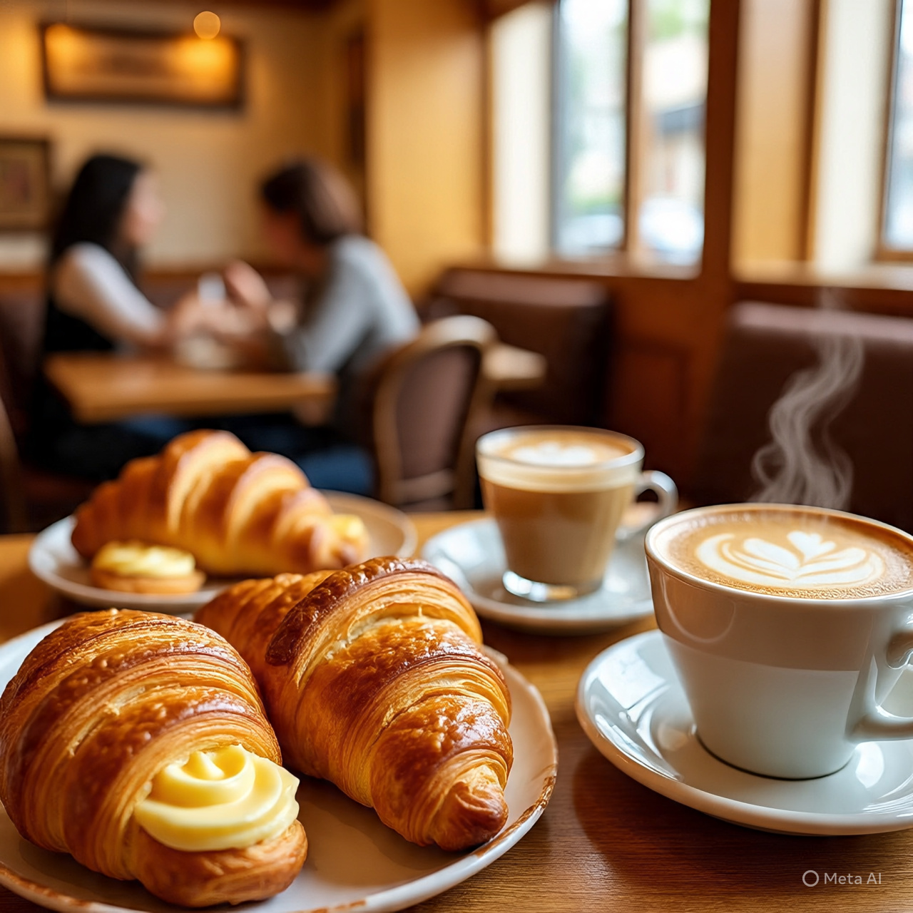 France – Buttery Croissants & Coffee Bliss - Photo Gallery