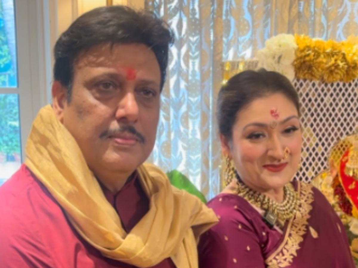Govinda, Sunita Ahuja Maintain Silence on Divorce, Seen United For Ganesh Chaturthi Celebration