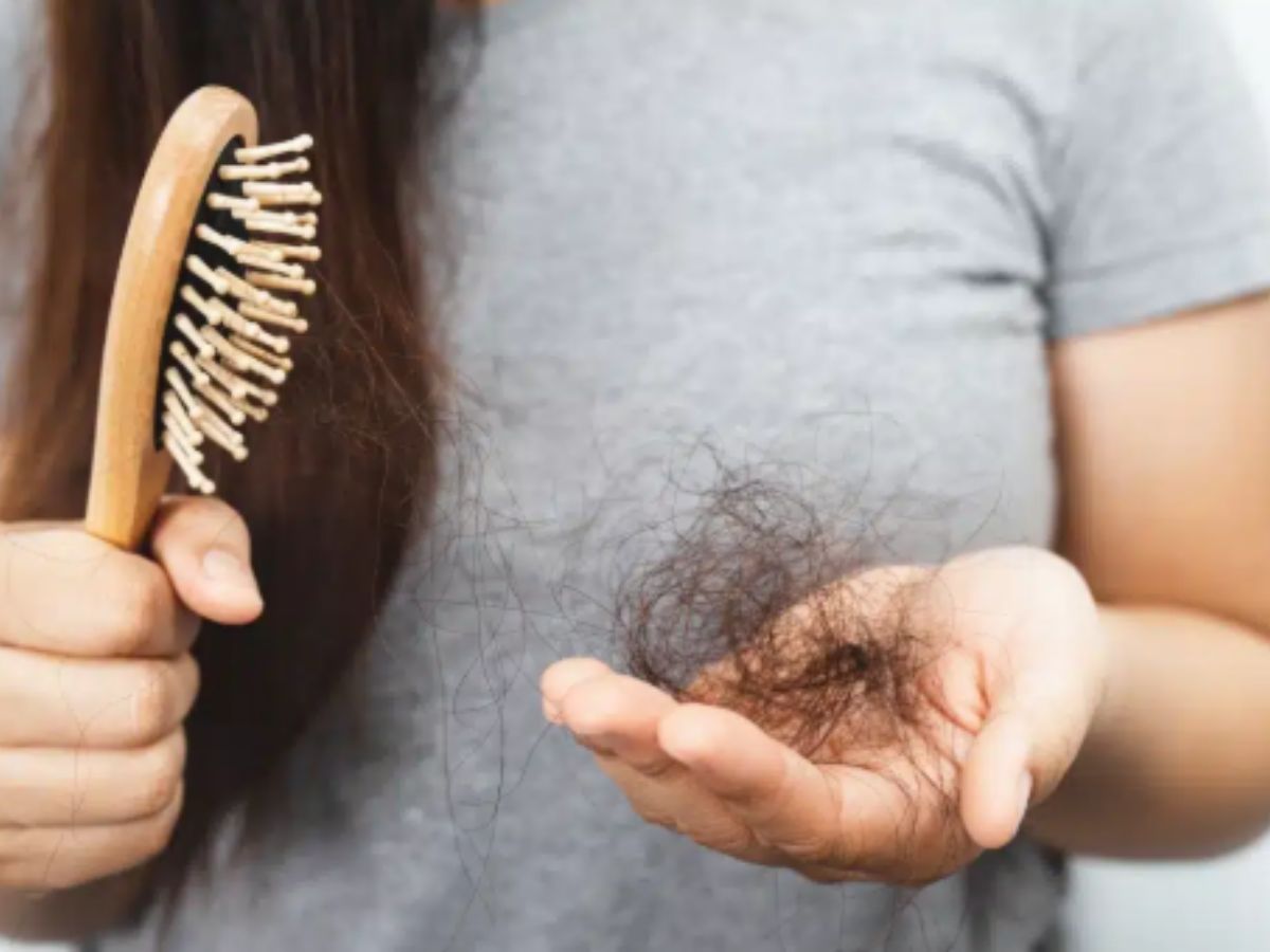 Stress causes hair fall - Photo Gallery