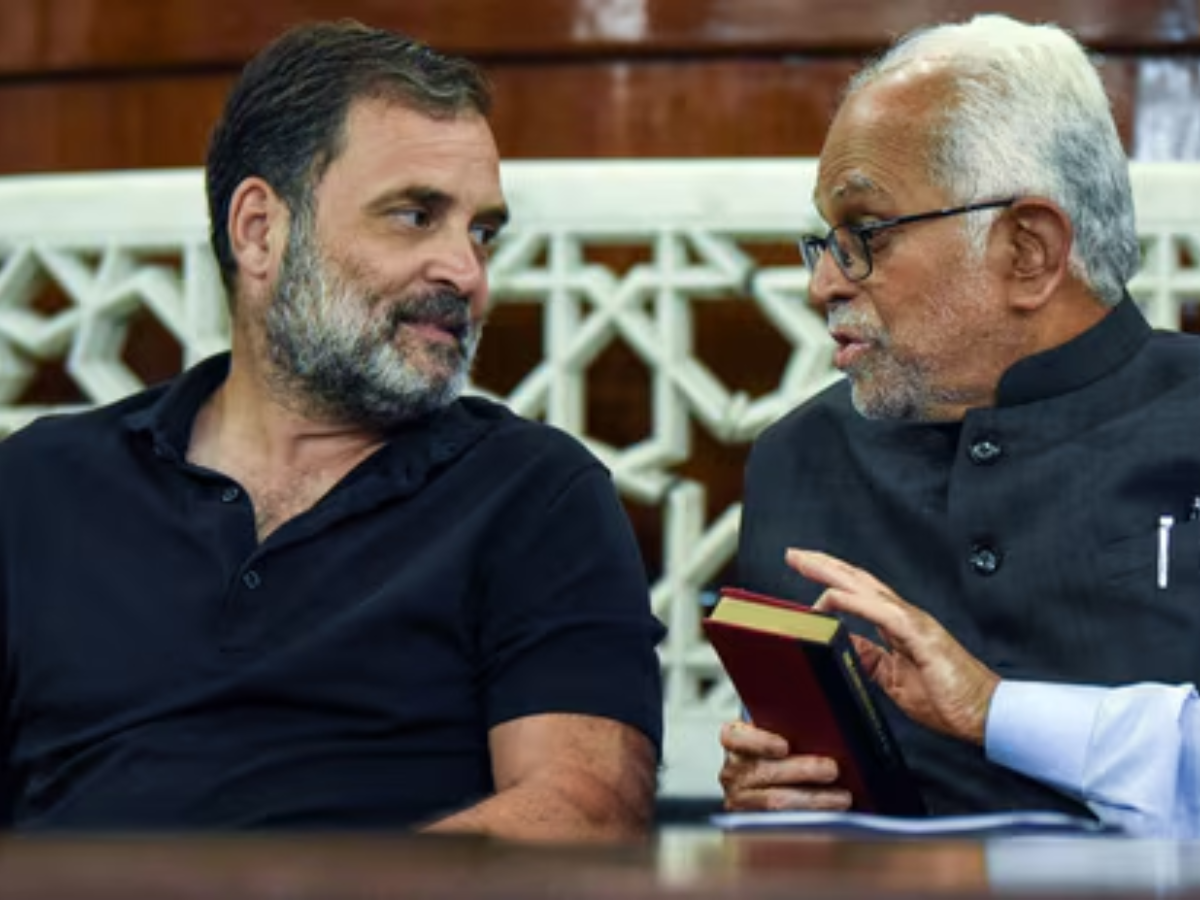 Justice Sudershan Reddy Hails Rahul Gandhi, Warns of Democracy at Risk Ahead of VP Polls