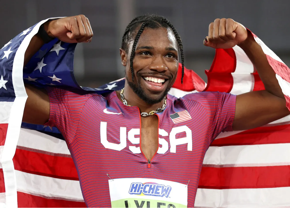 Noah Lyles Hints at Reaching Olympic Form Ahead of Kishane Thompson Rematch