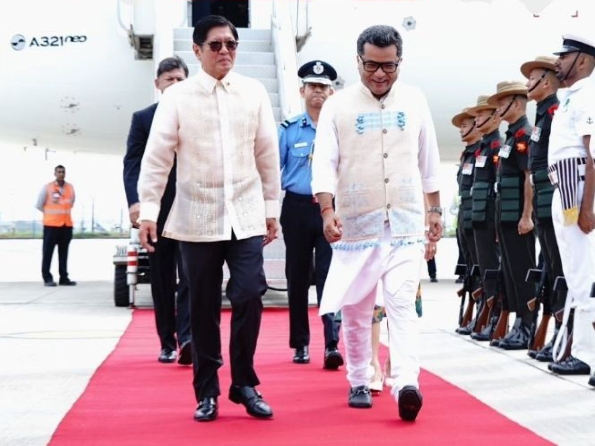 Philippines President Marcos Jr. Arrives India for 5-day Visit