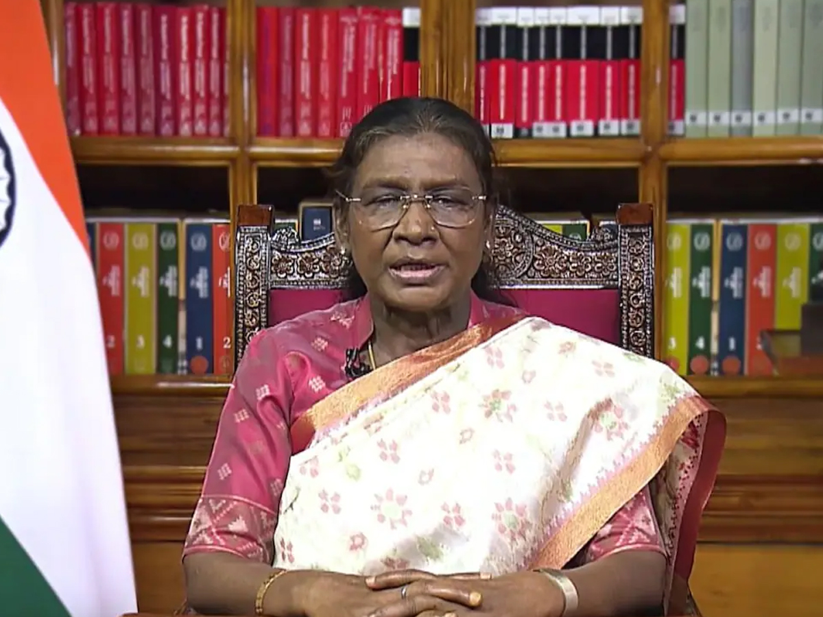 ‘Vocal for Local’ & Defence Self-Reliance Top President Murmu’s I-Day Eve Address | Watch