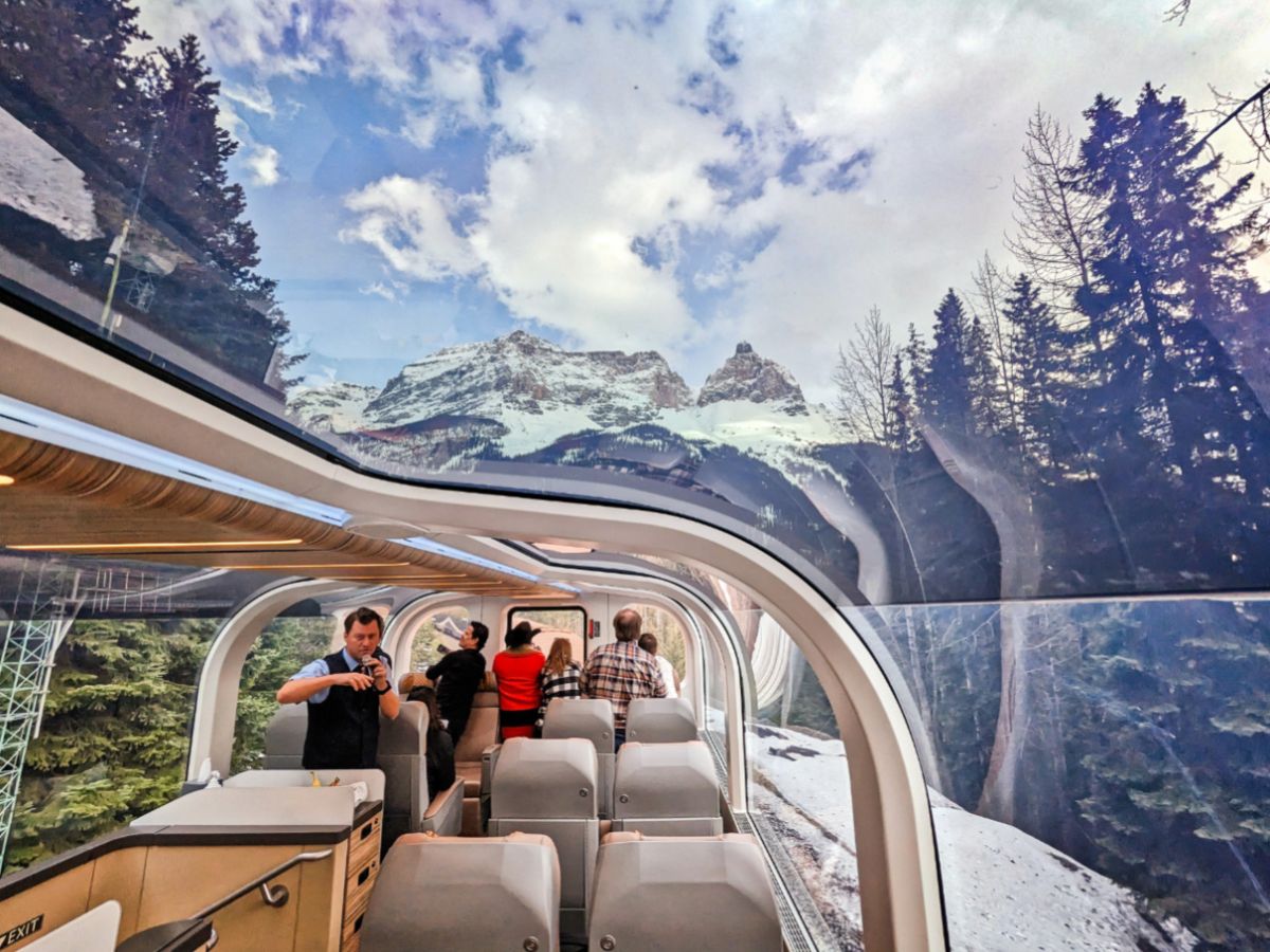 Rocky Mountaineer is one of the most luxurious trains that travels through US and Canada  Image Credit: X/@SYTECSA - Photo Gallery