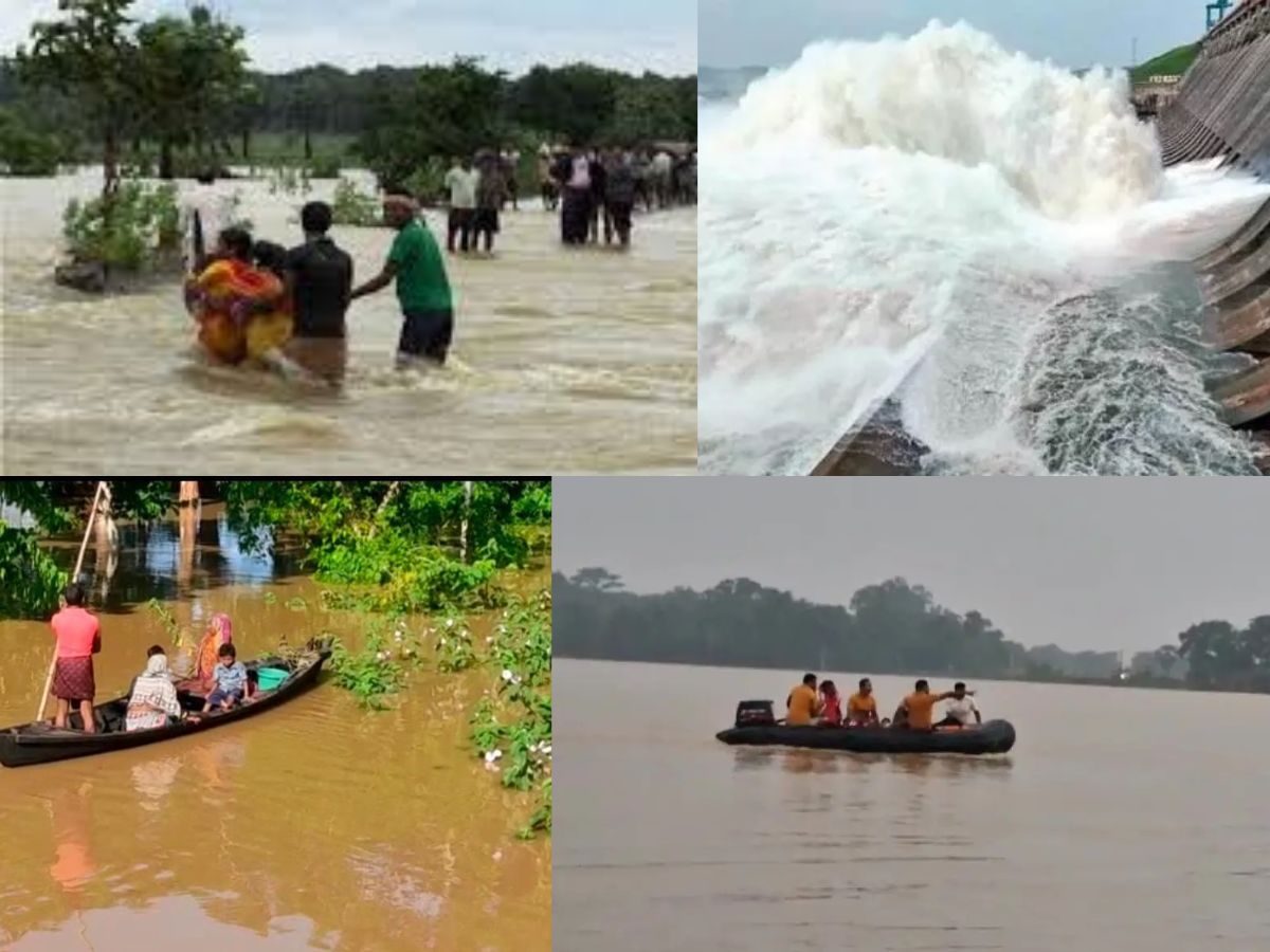 Odisha on Flood Edge: IMD Warns of Fresh Low-Pressure as Rivers Swell, Dam Gates Opened