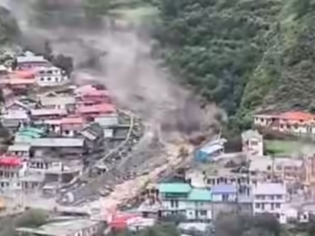 Uttarkashi Cloudburst: Moment of Devastation Caught on Camera | WATCH