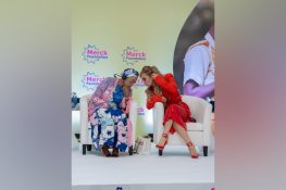 Merck Foundation CEO meets the First Lady of the Federal Republic of Nigeria and 13 First Ladies of Africa and Asia at the 7th edition of MFFLI Summit