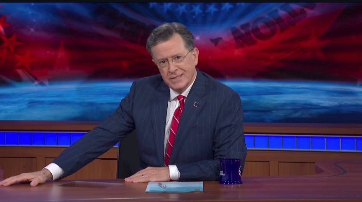 Stephen Colbert's 'Colbert Report' character is back to sort out "free-speech crisis"