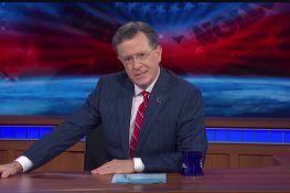 Stephen Colbert's 'Colbert Report' character is back to sort out "free-speech crisis"