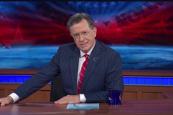 Stephen Colbert's 'Colbert Report' character is back to sort out "free-speech crisis"