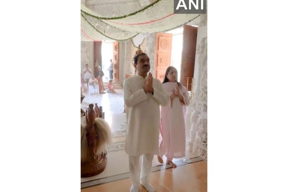 Gautam Adani offers prayers at Jain temple in Ahmedabad, a day after SEBI clean chit to Adani Group