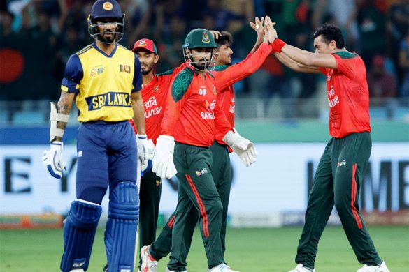 Asia Cup: Bangladesh pip Sri Lanka in first Super Fours clash in nail-biting thriller