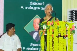 Finance Minister Sitharaman hails GST as 'revolutionary' at Thoothukudi matchbox industry's centenary celebration