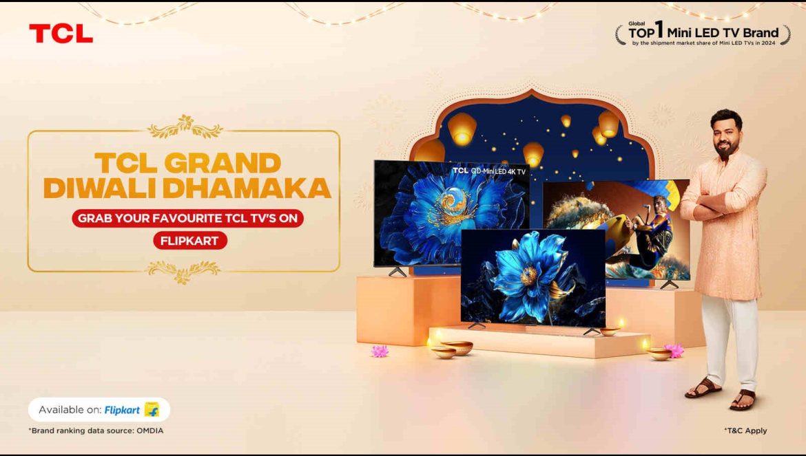 Experience a Cinematic Diwali: TCL Lights Up The Big Billion Days with Unbeatable TV Offers