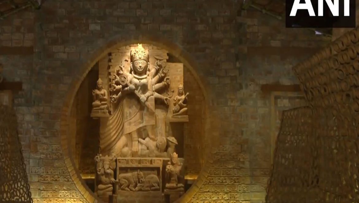 Kolkata's Durga Puja pandals bring themes from AI, nature and family dynamics