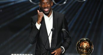 Dembele crowned Ballon d'Or 2025 winner; Bonmati makes history with three in a row