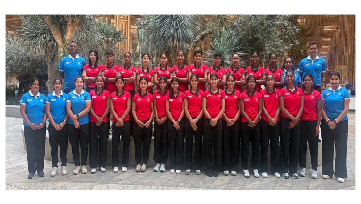 Indian Junior Women's Hockey Team leaves for five-match series in Australia