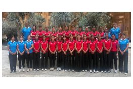 Indian Junior Women's Hockey Team leaves for five-match series in Australia