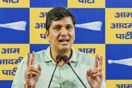 "Four-engine government is engrossed in playing dandiya": Saurabh Bharadwaj raises concern over adulterated Kuttu Atta