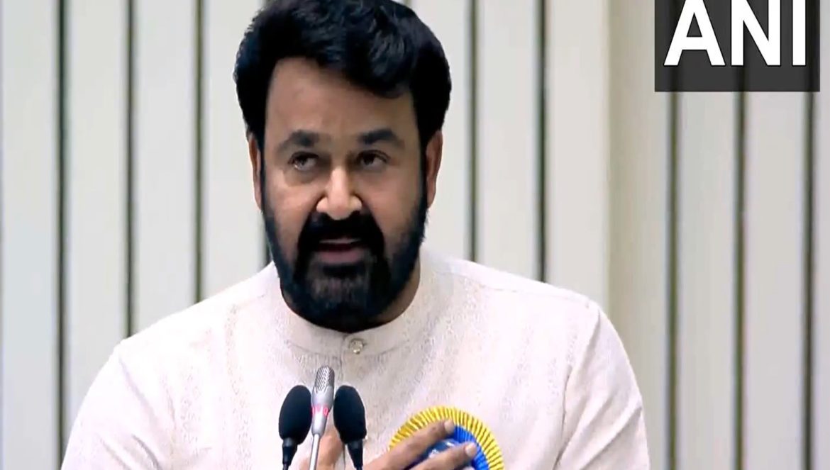 "Cinema, heartbeat of my soul": Mohanlal dedicates Dadasaheb Phalke Award honour to Malayalam film industry