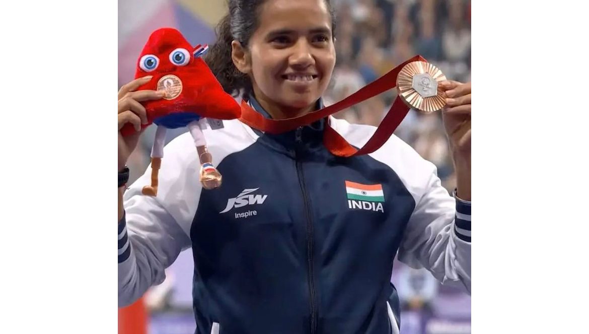 Double Paralympic medalist Preethi Pal named flag-bearer of India's World Para Athletics C'ships contingent