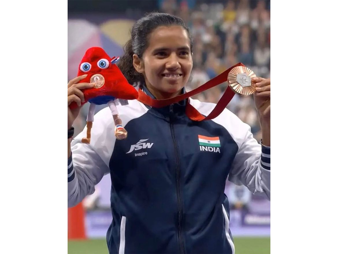 Double Paralympic medalist Preethi Pal named flag-bearer of India's World Para Athletics C'ships contingent