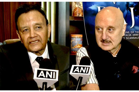 Anupam Kher, Tusshar Kapoor unveil Padma Shri Dr Raj Bothra's book 'USA v Raj', Kabir Bedi to play lead in it's film adaptation