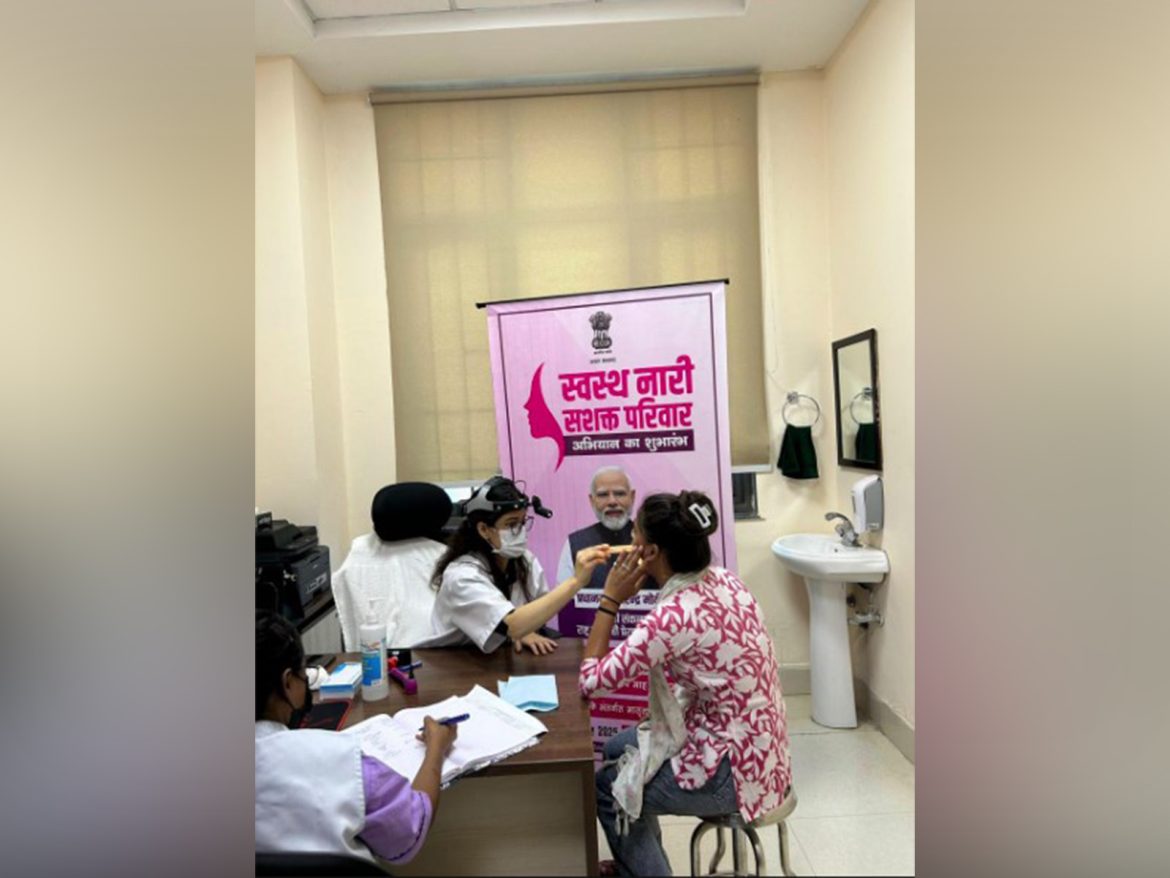 RHTC Najafgarh organises health camps under 'Swasth Naari Shashakt Parivar Abhiyan'