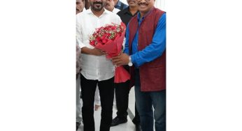 Abhijeeth Bhattacharjee invited the Chief Minister Revanth Reddy to Grace Diamond Jubilee Dussehra Celebrations