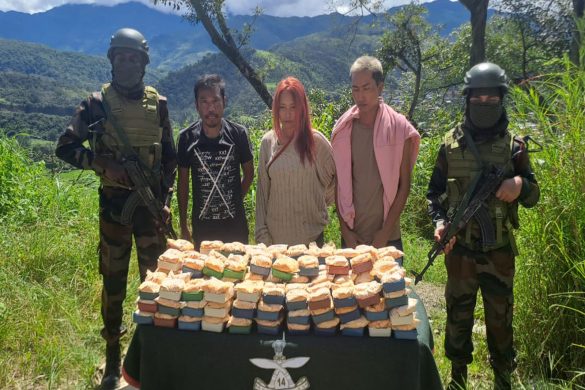 Assam rifles seize 1.377 kilograms of heroin at Zokhawthar, Mizoram