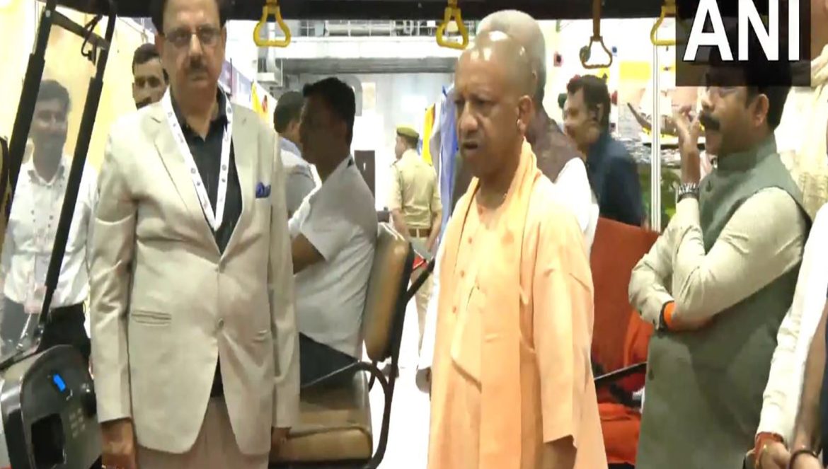 CM Yogi conducts on-site inspection in Greater Noida ahead of UPITS inauguration by PM Modi