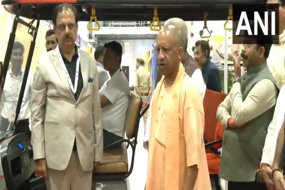 CM Yogi conducts on-site inspection in Greater Noida ahead of UPITS inauguration by PM Modi