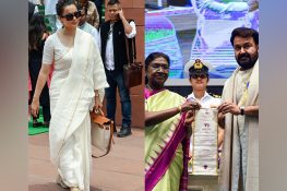 "We feel good to see our seniors being awarded": Kangana Ranaut on Mohanlal's Dadasaheb Phalke Award honour