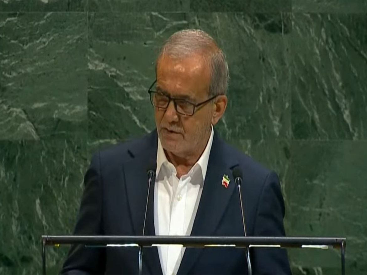 Iran will never seek to build a nuclear bomb: President Masoud Pezeshkian at UNGA