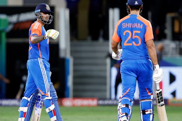 "Looking at their bowling lineup, they had a left-arm and a leg spinner…": Suryakumar Yadav on promoting Shivam Dube in batting order