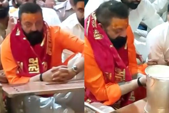 Sanjay Dutt offers prayers at Ujjain's Mahakaleshwar Temple, attends Bhasm Aarti
