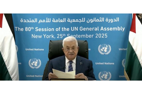"They burn homes, attack villages and kill civilians in broad daylight": Palestinian President slams Israel at UNGA
