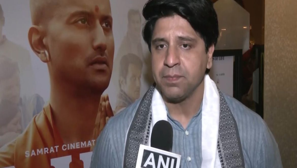 Shehzad Poonawalla attends 'Ajey: The Untold Story' screening, praises Yogi Adityanath's journey
