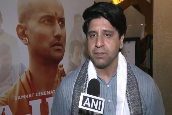 Shehzad Poonawalla attends 'Ajey: The Untold Story' screening, praises Yogi Adityanath's journey