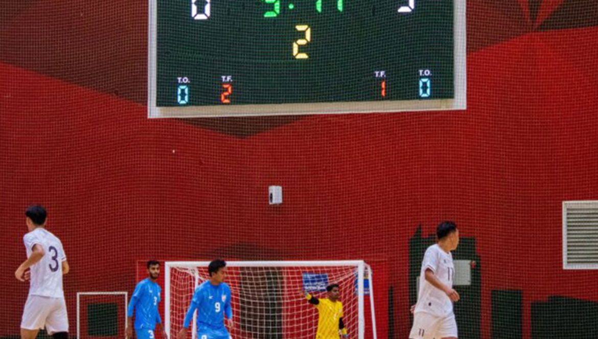Scoreboard in Kuwait that lit up India's futsal dreams