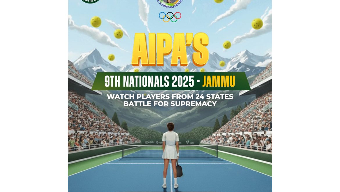 All India Pickleball Association to host historic 9th National Pickleball Championship in Jammu
