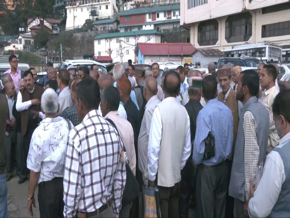 HRTC pensioners stage protest in Shimla, demand timely release of pension