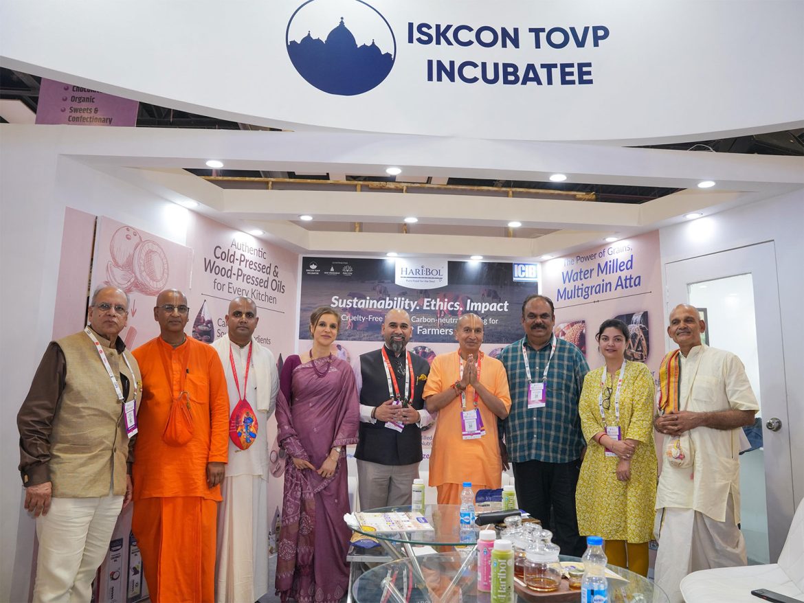 Haribol Showcases Satvik Nutrition and Ahimsa Dairy at World Food India 2025