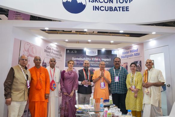 Haribol Showcases Satvik Nutrition and Ahimsa Dairy at World Food India 2025