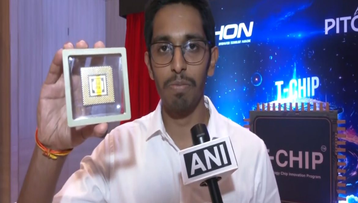 AI chip designed by IIT innovator unveiled at T-CHIP Semicon Summit