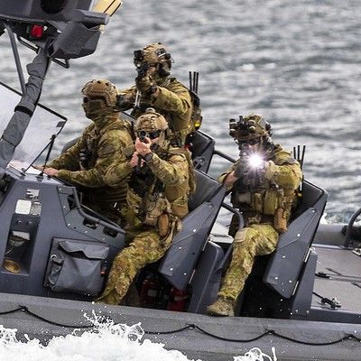 Australian navy exercises with imported defense technology. - Photo Gallery