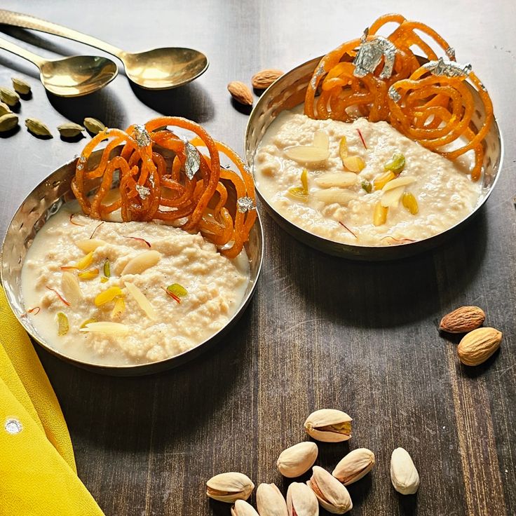 Golden jalebis dipped in rabri monsoon’s sweet treat. - Photo Gallery