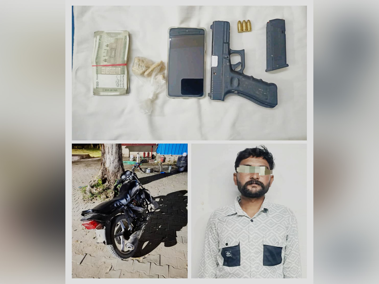 BSF apprehends 4; seizes pistol, heroin and drone in Punjab