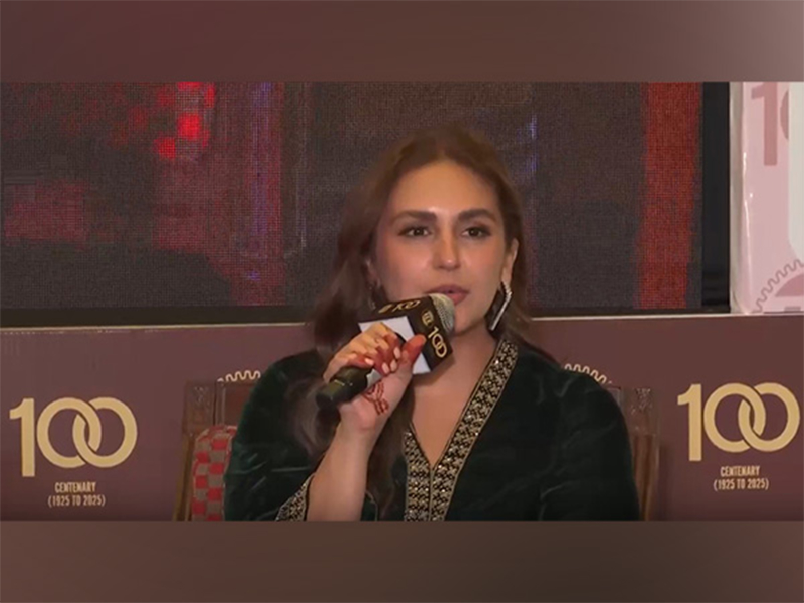 Actor Huma Qureshi (Image source: ANI) Actor Huma Qureshi (Image source: ANI)